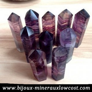 BÂTONNET DE FLUORITE.